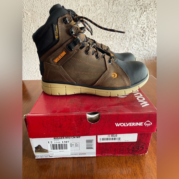 Wolverine Shoes Brand New Mens Rigger Epx Carbonmax Safety Toe